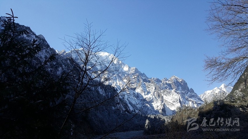 海螺溝這組冬日雪景圖請拿走！