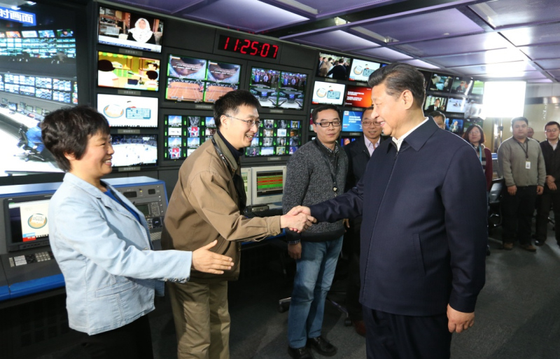 2019年1月25日，十九屆中央政治局在人民日報社就全媒體時代和媒體融合發(fā)展舉行第十二次集體學習。習近平總書記主持學習并發(fā)表重要講話。