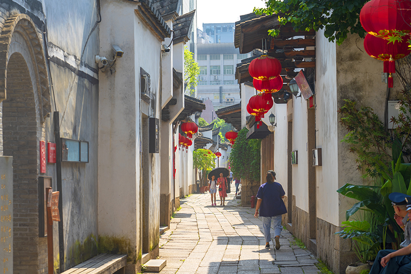 2019年6月28日，福州，三坊七巷風(fēng)光。